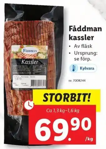 Lidl Fåddman kassler erbjuda