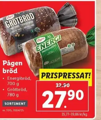 Lidl Pågen bröd erbjuda