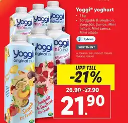 Lidl ARLA YoggiⓇ yoghurt erbjuda