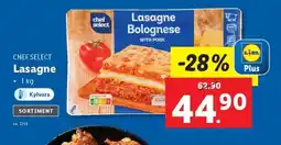 Lidl CHEF SELECT Lasagne erbjuda