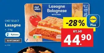 Lidl CHEF SELECT Lasagne erbjuda