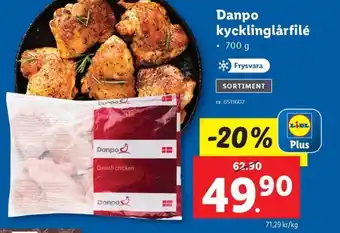 Lidl Danpo kycklinglårfilé erbjuda