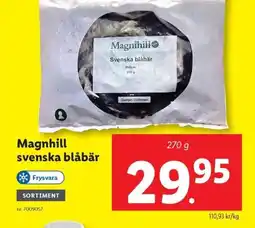 Lidl Magnhill svenska blåbär erbjuda