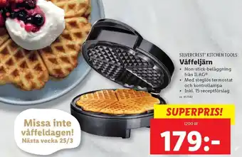 Lidl SILVERCREST KITCHEN TOOLS Våffeljärn erbjuda