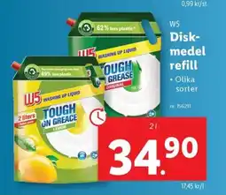 Lidl W5 Disk- medel refill erbjuda