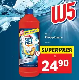 Lidl W5 Propplösare erbjuda