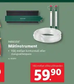 Lidl PARKSIDE* Mätinstrument erbjuda