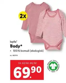 Lidl lupilu Body* erbjuda