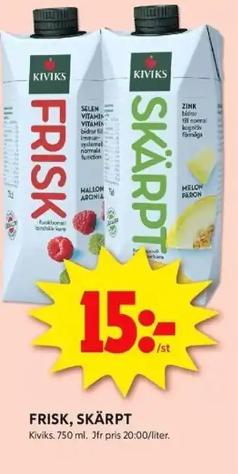 ICA Kvantum KIVIKS Frisk, skärpt erbjuda