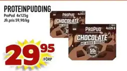 Din Mat PROPUD Proteinpudding erbjuda