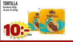 Din Mat BANDEROS Tortilla erbjuda