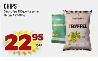 Din Mat GÅRDSCHIPS Chips erbjuda