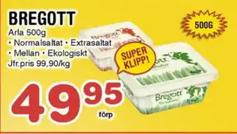 Nya Pulsen ARLA Bregott erbjuda