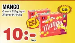 Nya Pulsen GARANT Mango erbjuda