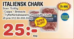 Nya Pulsen SCAN Italiensk chark erbjuda