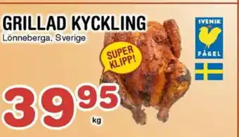 Nya Pulsen Grillad kyckling erbjuda