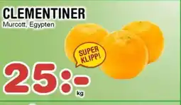 Nya Pulsen Clementiner erbjuda