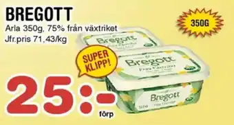 Nya Pulsen ARLA Bregott erbjuda