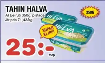 Nya Pulsen AL BEIRUTI Tahin halva erbjuda