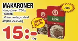 Nya Pulsen Kungsörnen Makaroner erbjuda