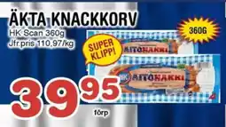 Nya Pulsen HK SCAN Äkta knackkorv erbjuda