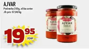 Nya Pulsen PODRAVKA Ajvar erbjuda