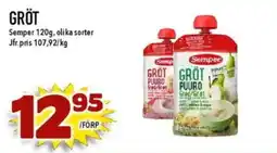 Nya Pulsen SEMPER Gröt erbjuda