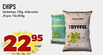 Nya Pulsen GAROSCHIPS Chips erbjuda