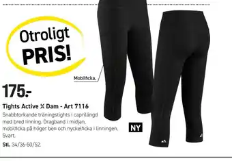 Engelsons Tights Active ¾ Dam - Art 7116 erbjuda