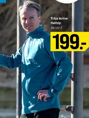 Engelsons Tröja Active Halfzip erbjuda