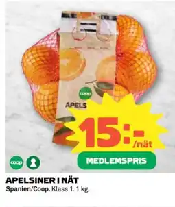 Coop Apelsiner i nät erbjuda