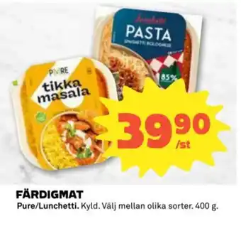 Coop Färdigmat erbjuda