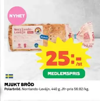 Coop Mjukt bröd erbjuda