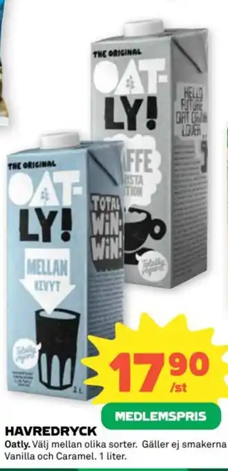 Coop OATLY Havredryck erbjuda