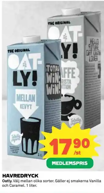 Coop OATLY Havredryck erbjuda