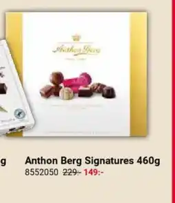 Office Depot Anthon Berg Signatures erbjuda