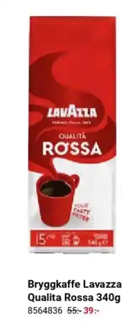 Office Depot Bryggkaffe Lavazza Qualita Rossa erbjuda