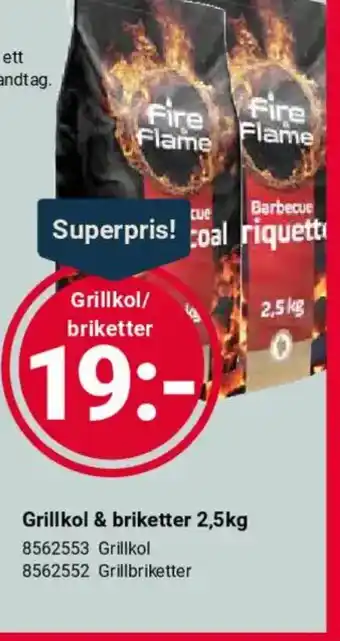 Office Depot Grillkol & briketter erbjuda