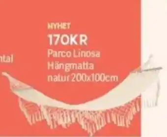 DollarStore Parco Linosa Hängmatta erbjuda