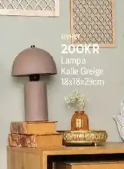 DollarStore Lampa Kalle Greige erbjuda