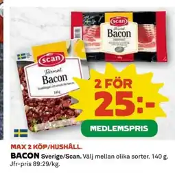 Coop BACON erbjuda