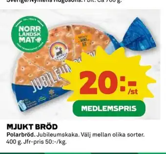 Coop MJUKT BRÖD erbjuda