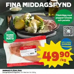 Coop RIMMAD FLÄSKLÄGG erbjuda