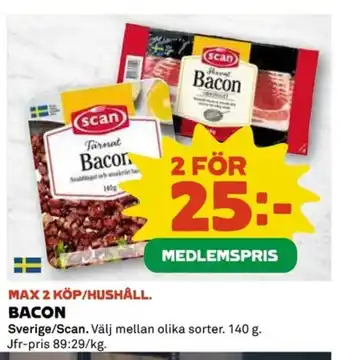 Coop BACON erbjuda