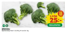 Coop BROCCOLI erbjuda