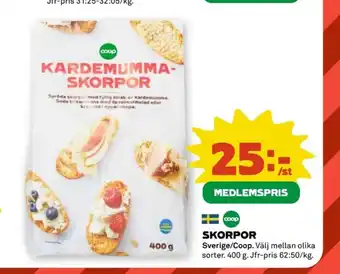 Coop SKORPOR erbjuda