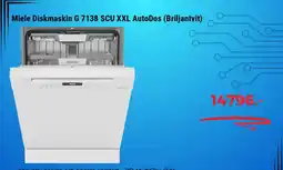 Elgiganten Miele Diskmaskin G 7138 SCU XXL AutoDos (Briljantvit) erbjuda