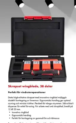 Würth Skrapset wingblade, 38 delar erbjuda