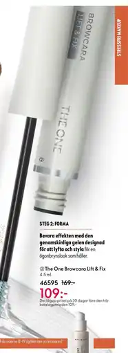 Oriflame The One Browcara Lift & Fix erbjuda