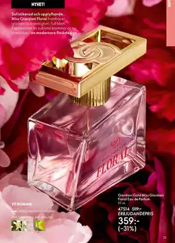 Oriflame Giordani Gold Miss Giordani Floral Eau de Parfum erbjuda